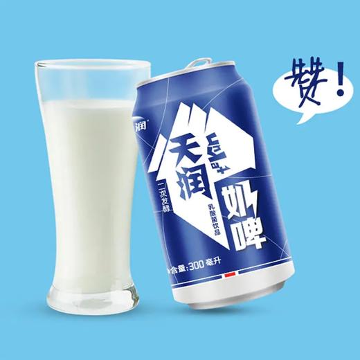 【爽口饮品】天润奶啤 300ml/罐×12罐/箱丨【主城区包邮】  商品图2