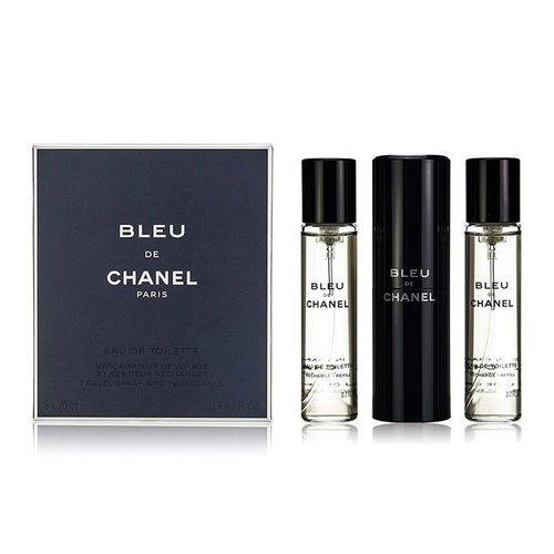 【热卖】CHANEL/香奈儿 蔚蓝男士淡香水20MLx3 携便装 商品图2