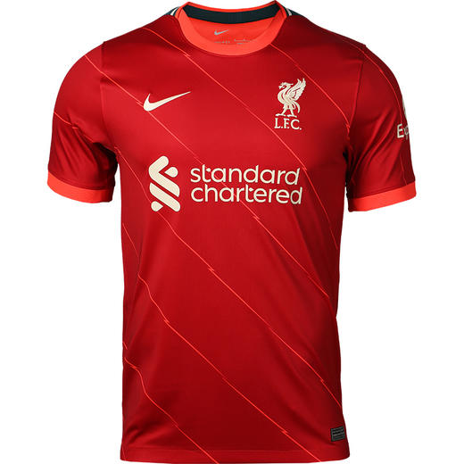 NIKE/耐克 Liverpool FC 2021/22 Stadium Home21-22赛季利物浦主场比赛短袖球衣DB2560688 商品图3