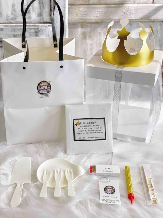 奶油霜手绘布朗熊蛋糕，请提前两天预定，可预订其他颜色 商品图4