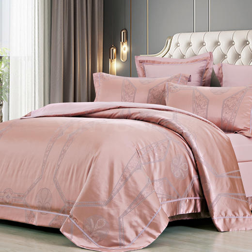 鑫缘 绮丽锦高精密提花六件套 DXB8618 商品图0