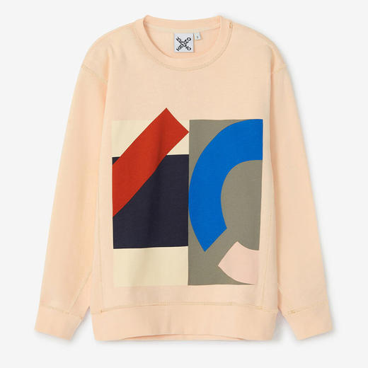 KENZO 高田贤三 女士运动宽松运动衫 橘红 FB52 SW894 4ML 09 商品图2