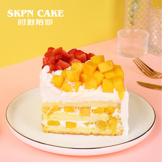 夏季热恋 动物奶油鲜果蛋糕 商品图2
