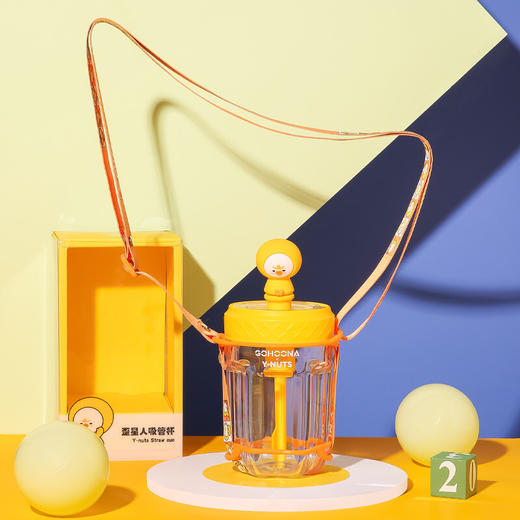 小掌萌歪星人吸管杯  标配不带背带ZJ 需单独购买！！！ 商品图2