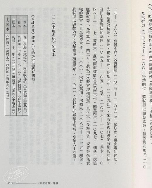 预售 [港台原版]东坡志林─新视野中华经典文库/梁树风, 王晋光/中华书局 饶宗颐名誉主编 饶宗颐书籍 商品图5
