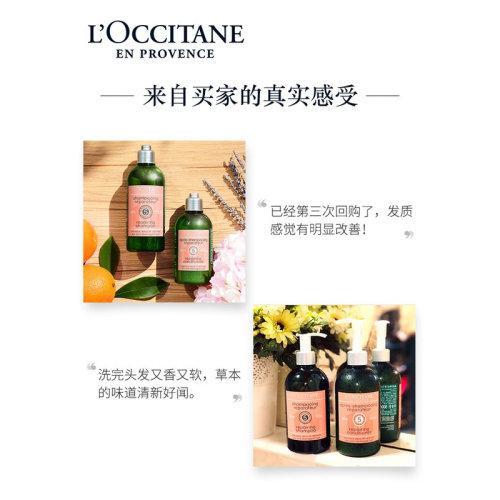 L'occitane欧舒丹5合1草本精华修护洗护发套装 洗发露300ml+护发素250ml 商品图3