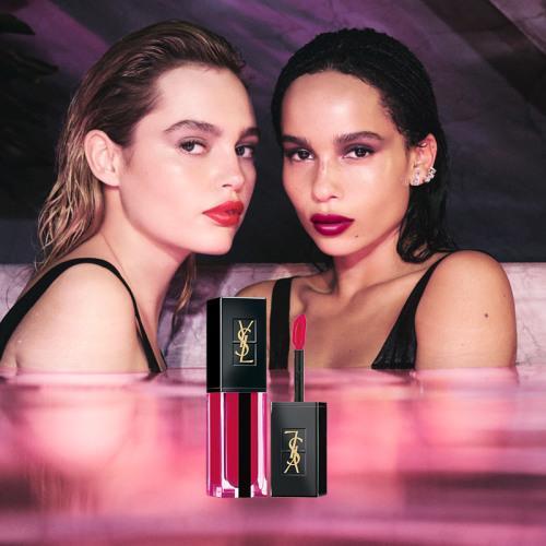 【包税】Yves saint Laurent/圣罗兰 19新品 黑管「水光」唇釉唇彩5.9ML (12色可选) 商品图2