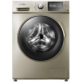 美的（Midea）（251625）滚筒洗衣机全自动 10公斤大容量金色 MG100Q53DG5
