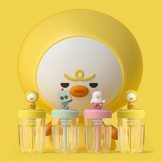 小掌萌歪星人吸管杯  标配不带背带ZJ 需单独购买！！！ 商品图1