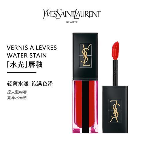 【包税】Yves saint Laurent/圣罗兰 19新品 黑管「水光」唇釉唇彩5.9ML (12色可选) 商品图3
