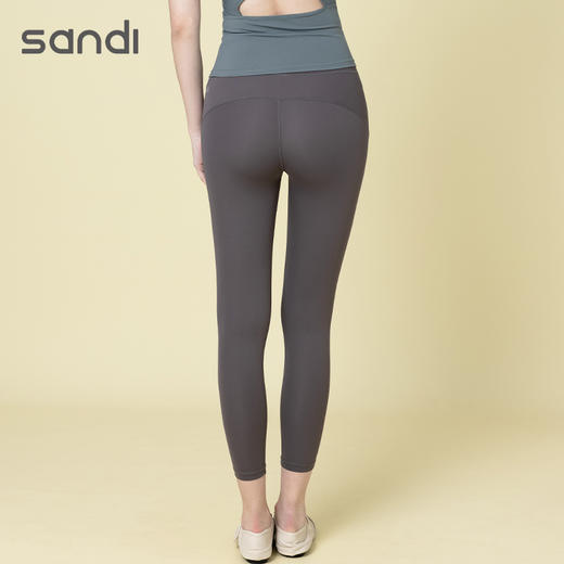 SANDI品牌裸感九分裤SA20H04瑜伽裤 商品图4