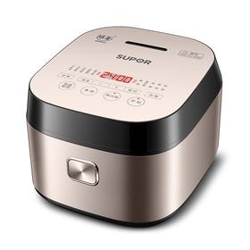 苏泊尔  电饭煲   SF50FC77  5升  智能电饭煲 球釜电饭煲家用电饭锅 柴火饭煲 24小时预约定时 全面屏触控操作