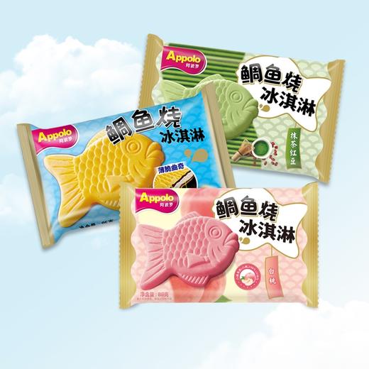 阿波罗鲷鱼烧白桃味雪糕冰淇淋 商品图1