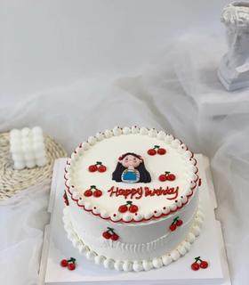 女生小清新蛋糕