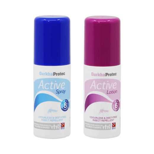 英国GurkhaProtec GP驱蚊喷雾+驱蚊乳液组合装宝宝孕妇随身驱蚊液 商品图3