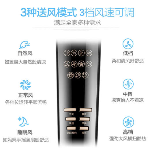 美的（Midea）电风扇FS40-13CR 商品图7