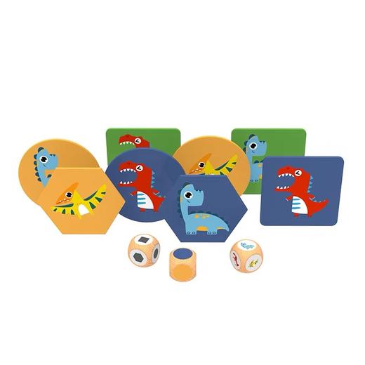 yakakids恐龙派对逻辑思维图形配对训练 商品图3