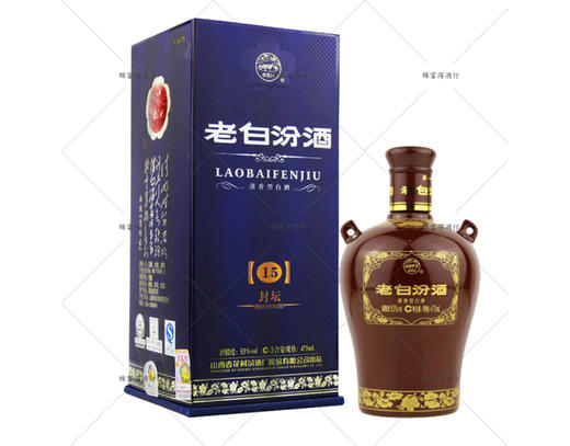 山西杏花村汾酒股份 53度封坛15年 475ml*6瓶  国产清香型 商品图2