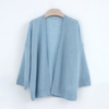 V领宽松女开衫 SJF92W508B 商品缩略图7