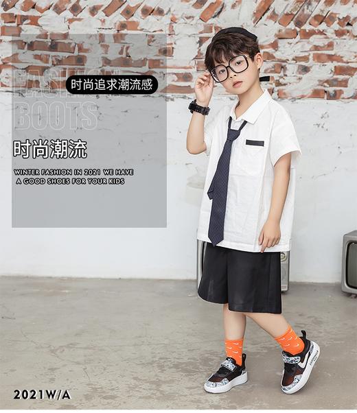 马克华菲童鞋女童单网运动鞋春秋夏新款中大童儿童透气男童网鞋子 商品图6