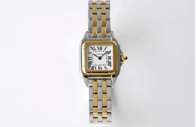 BV厂【间金 小号/中号】卡地亚PANTHÈRE DE CARTIER猎豹系列W2PN0006（小号）W2PN0007（中号）腕表 商品图0