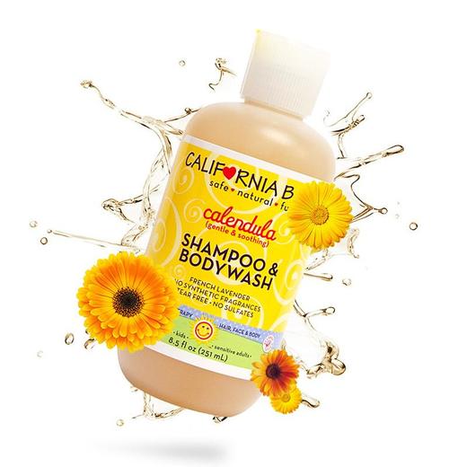 【保税仓】美国加州宝宝婴儿金盏花金盏花洗发沐浴露251ml 商品图3