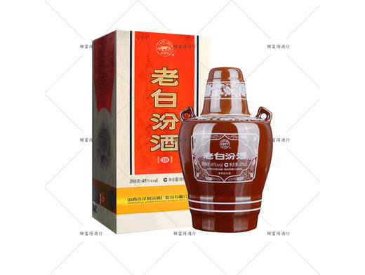 山西杏花村汾酒股份 45度10年老白汾 475ml*6瓶整箱装清香中国 商品图3