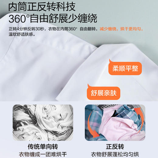 海尔(Haier) (251882) 热泵烘干机家用干衣机 GBN100-126 10公斤 商品图4