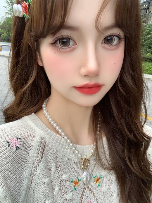 【小红书推荐款】sheepcon 草莓珍宝（水蜜桃花眼），年抛/直径14.5/着色14.4以上很大很大，168/一副，268/两副（同品牌任选），328/三副（同品牌任选），368/四副（同品牌任选） 商品图8