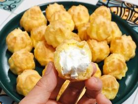 奶油小泡芙，容易做，成功率极高～