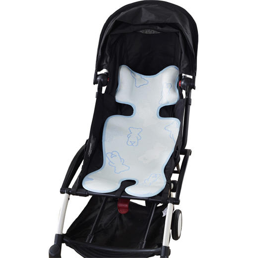 【儿童凉席】婴儿凉席推车凉席冰丝伞车席 商品图4
