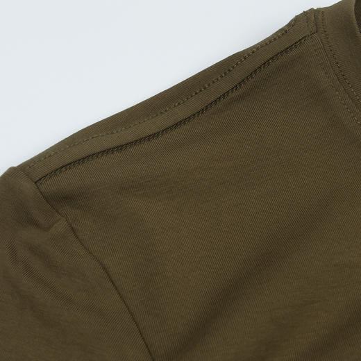 自由基地军绿经典流行个性简单印花T恤NMT-1602 商品图4