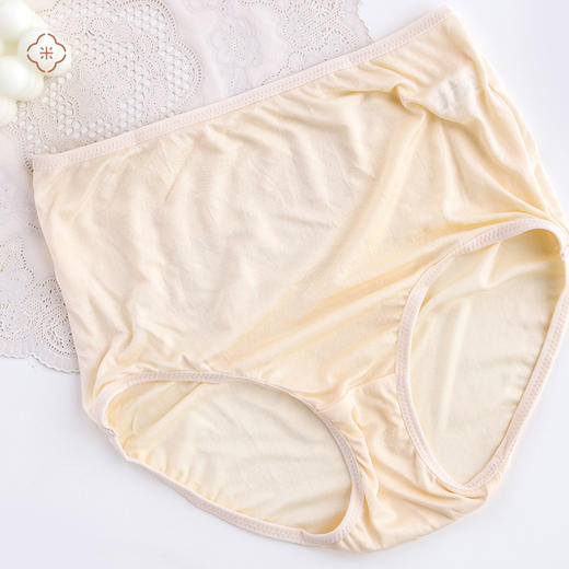 代发 米马成衣  护腹高腰桑蚕丝内裤 轻薄舒适恍若无物 商品图1