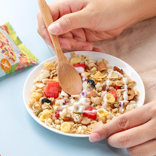 精力沛牌坚果水果胚芽谷物脆280g+20g（内含10小袋） 商品图2