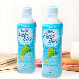 日本 Calpis可尔必思柠檬白葡萄味乳酸菌限定果汁饮料 500ml(057241)