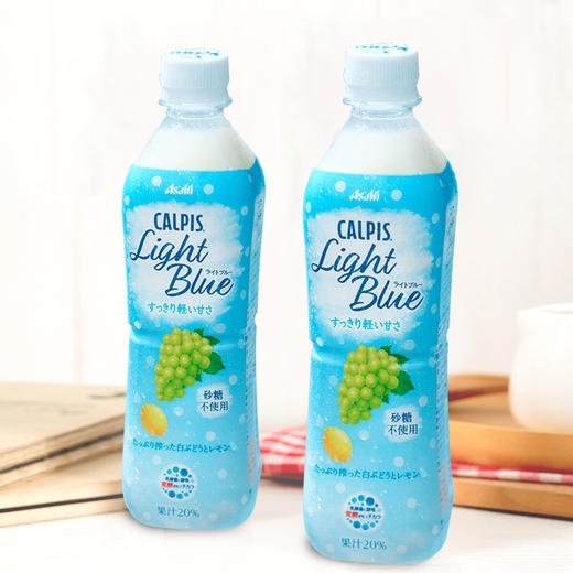 日本 Calpis可尔必思柠檬白葡萄味乳酸菌限定果汁饮料 500ml(057241) 商品图0