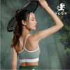 【七十二小时发货】壁虎瑜伽【2106SY050】拼色吊带运动文胸（有胸垫） 商品缩略图3