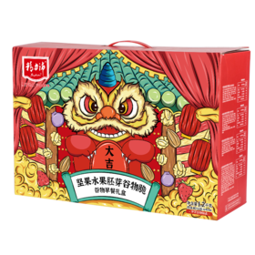 精力沛牌坚果水果胚芽谷物脆礼盒1.2千克（内含40小包多种品味）