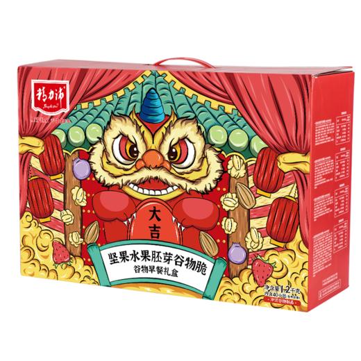 精力沛牌坚果水果胚芽谷物脆礼盒1.2千克（内含40小包多种品味） 商品图0