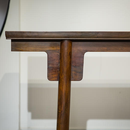 清代 红木夹头榫刀牙板大画案 商品图4