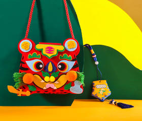 艺趣端午文创斜挎包香囊组合2合一
