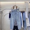 韩国原标时尚破洞牛仔裤 商品缩略图0