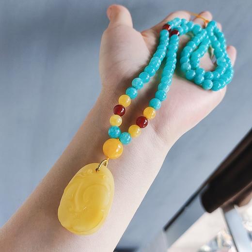 天河石蜜蜡套链 商品图1