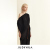 JUDYHUA 一字领皱褶上衣 商品缩略图3