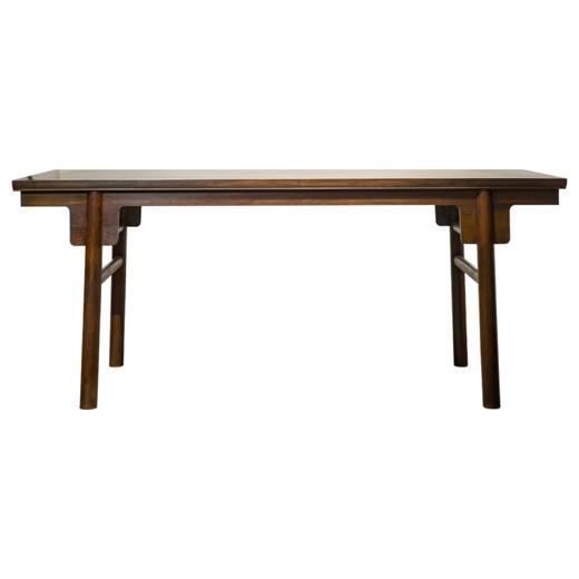 清代 红木夹头榫刀牙板大画案 商品图5