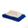 伽罗 JALO 14支彩色亚麻长方形大靠枕套(克莱因蓝和珠贝粉) 商品缩略图0