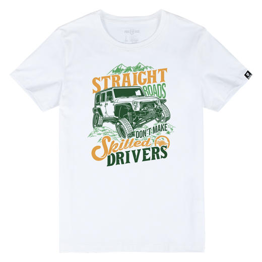 牧马人越野机车潮流个性印花修身短袖T恤衫NMT-1628 商品图4