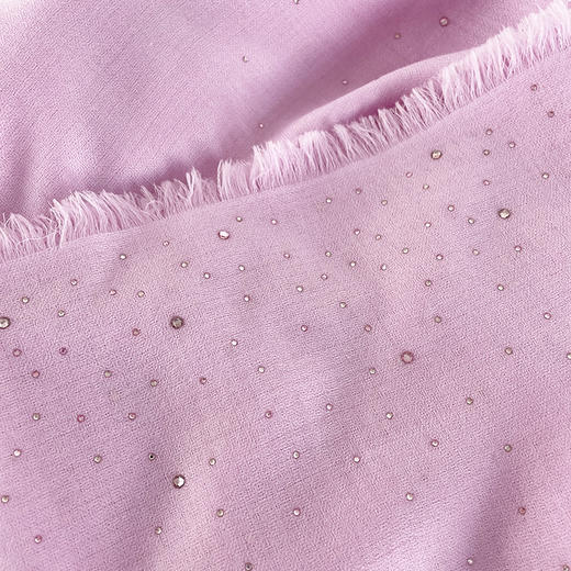 水晶烫钻四边框羊绒披肩 100*210cm  XYF16P598N 商品图2