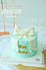 浅绿色蝴蝶结蛋糕（务必提前24小时下单） 商品缩略图1
