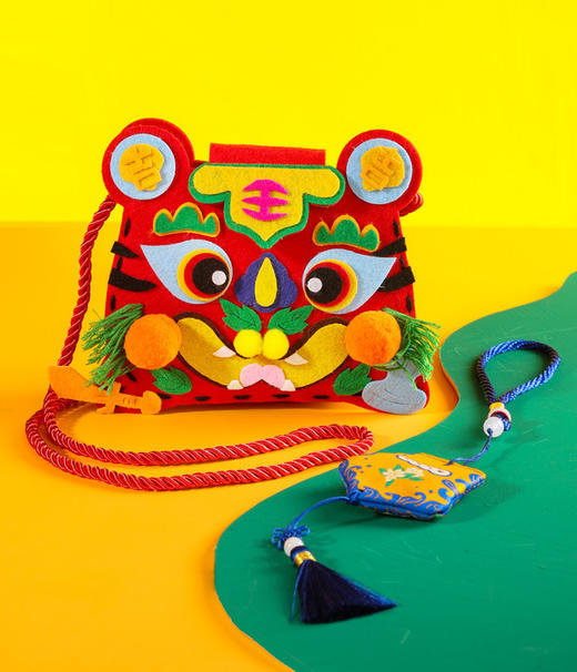 艺趣端午文创斜挎包香囊组合2合一 商品图1